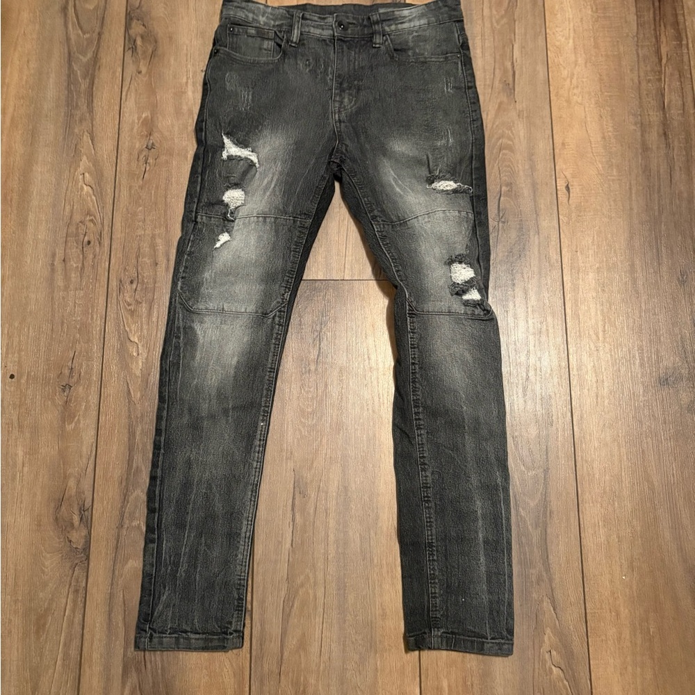 Dark Grey Skinny Jeans